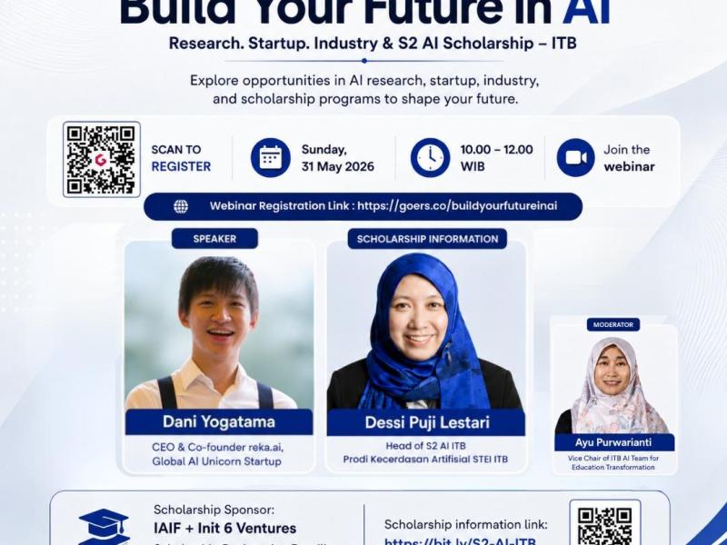 Build Your Future in AI: Belajar, Berdiskusi, dan Melihat Masa Depan AI&nbsp;Bersama