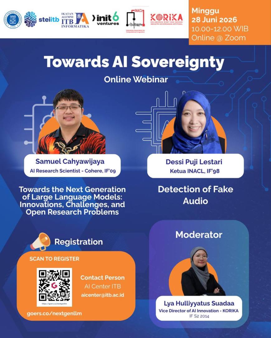 Poster webinar Towards AI Sovereignty