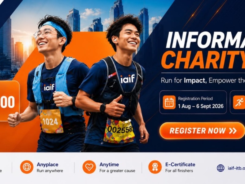 Mari Bergerak Bersama dalam Informatics Charity Run&nbsp;2026